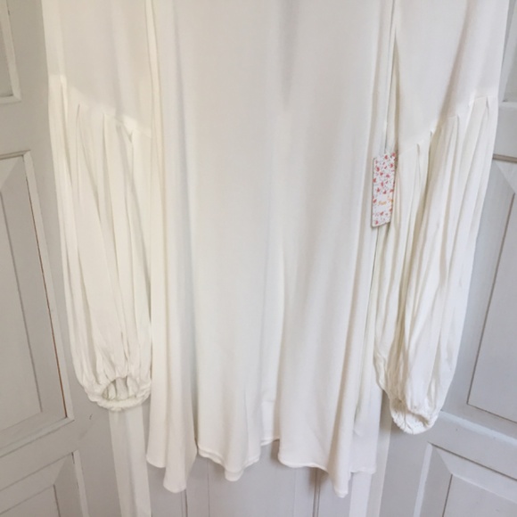 Free People Ivory Mini Dress / Long Tunic - Picture 6 of 16